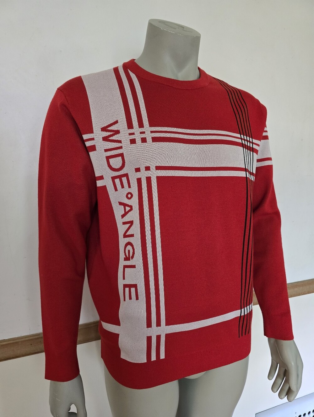 WIDEANGLE Korea Activewear Sweater Size Large - Picture 2 of 13